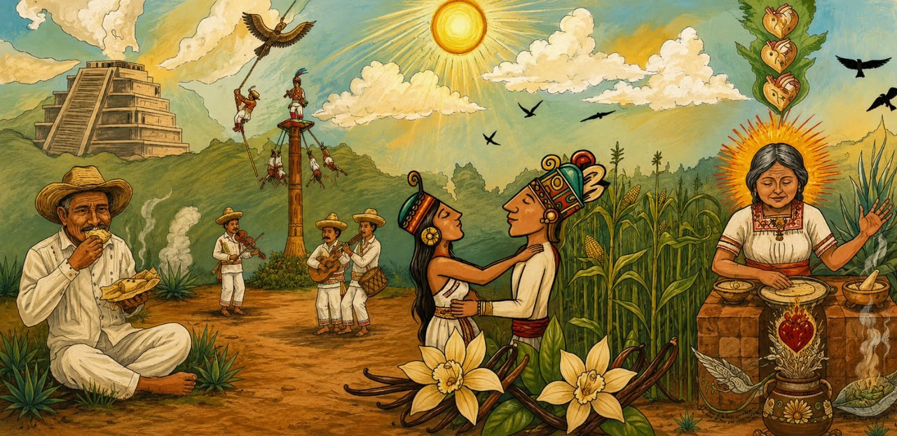 Sensorama del Pulakglh: aromas y texturas de la Madre Tierra