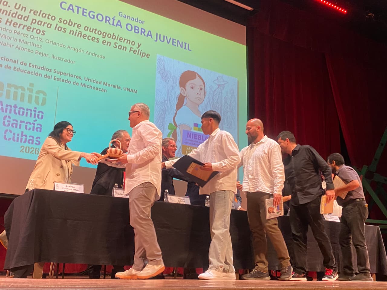 Premiación del 28 Premio Antonio García Cubas